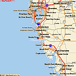 Siesta Key Map